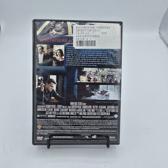 Inception - DVD - VERY GOOD - Picture 2 of 5